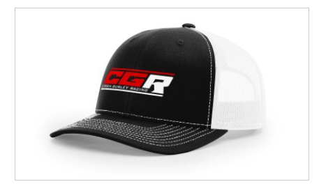 CGR Black and White Snapback